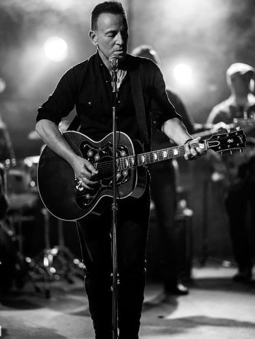 Sam Ryan Springsteen's father, Bruce Springsteen.